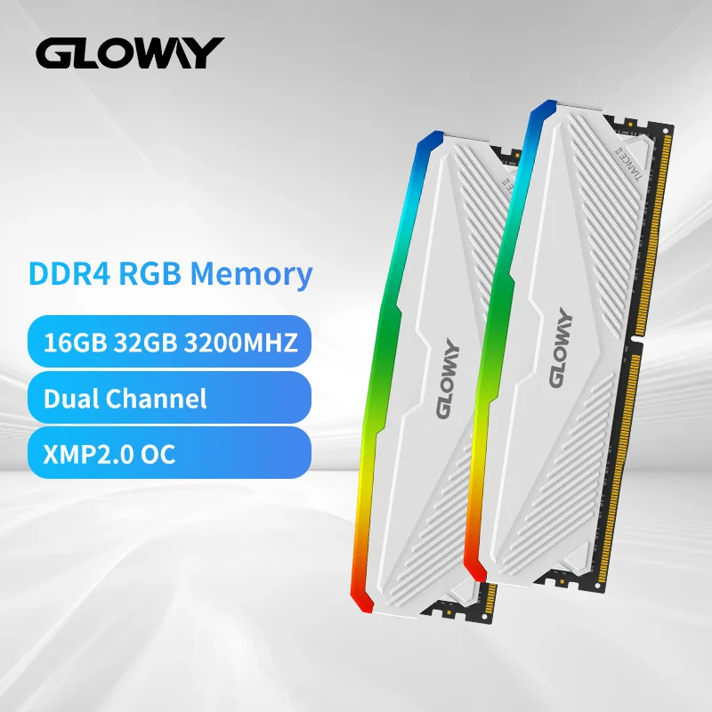 Gloway-Barrette de RAM DDR4 16Go/8Go x2 UDIMM 3200MHz – Test et Avis
