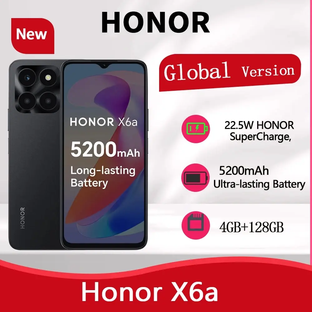 Honor-Téléphone portable X6a: puissance et performance. – Test et Avis