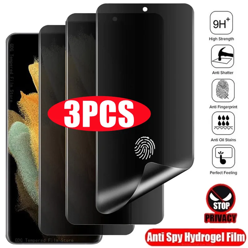 Hydrogel anti-espion pour Samsung Galaxy. – Test et Avis