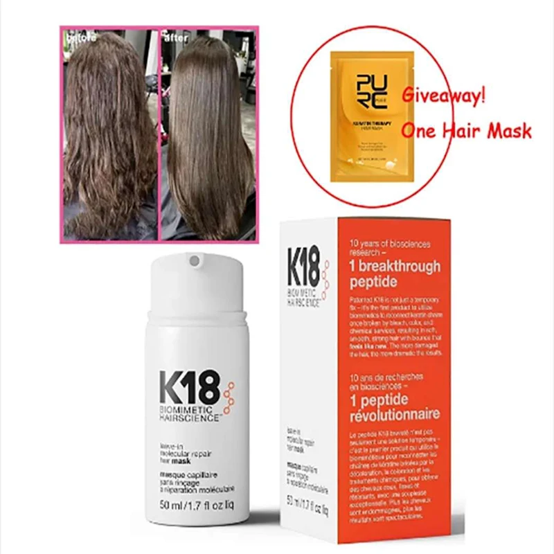 « K18-Masque de Réparation Capillaire Original » – Test et Avis
