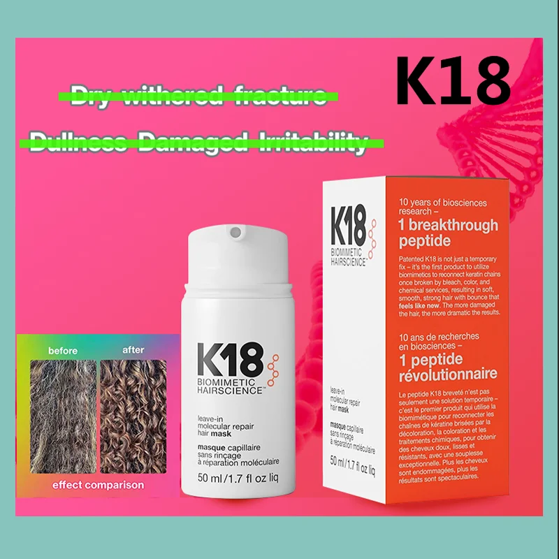 K18 Original Hair Mask: Repair & Restore – Test et Avis