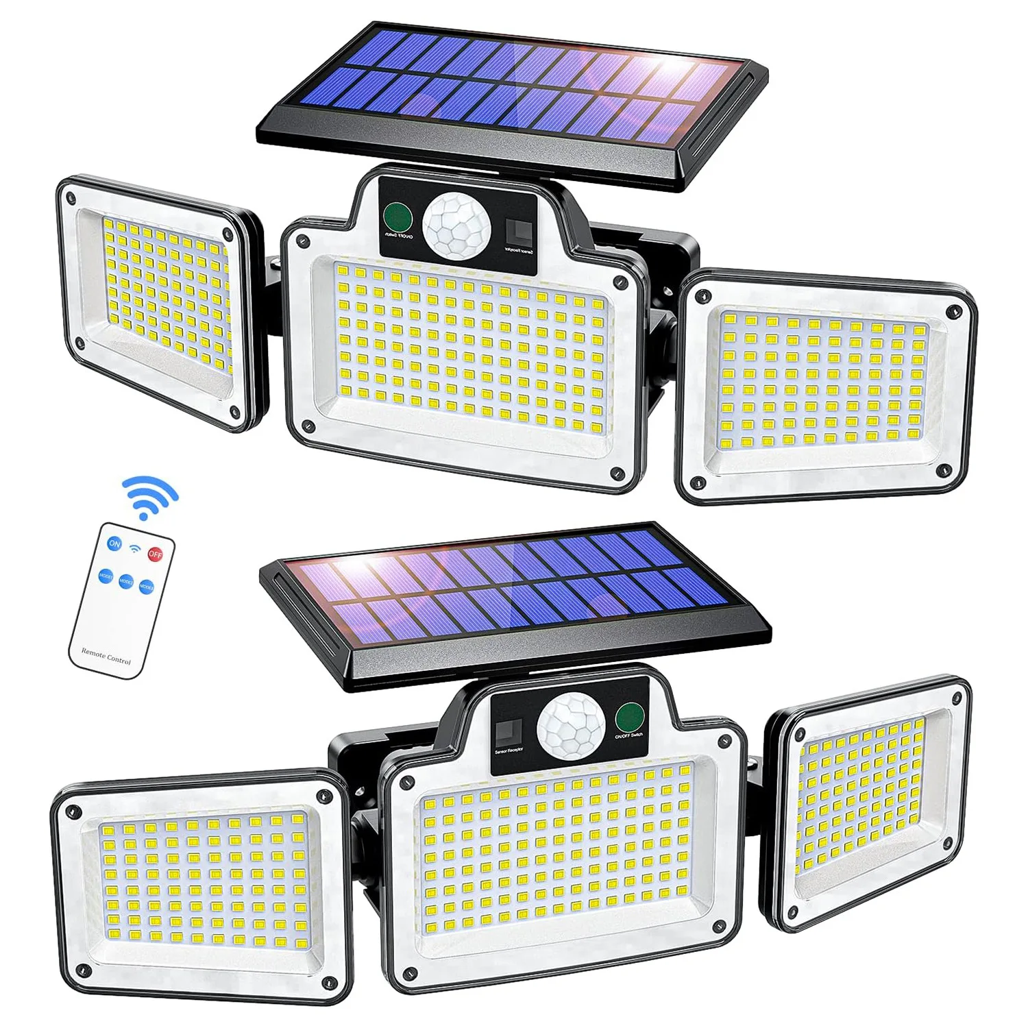 « Lampe solaire LED avec détecteur de mouvement » – Test et Avis