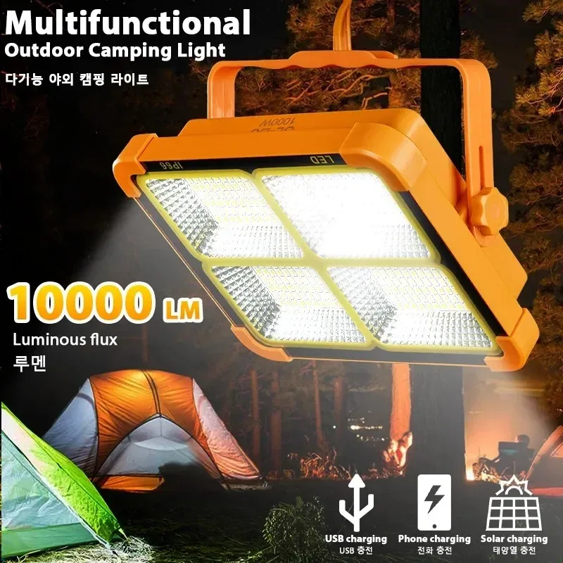 Lampe solaire LED portable ultra-puissante. – Test et Avis