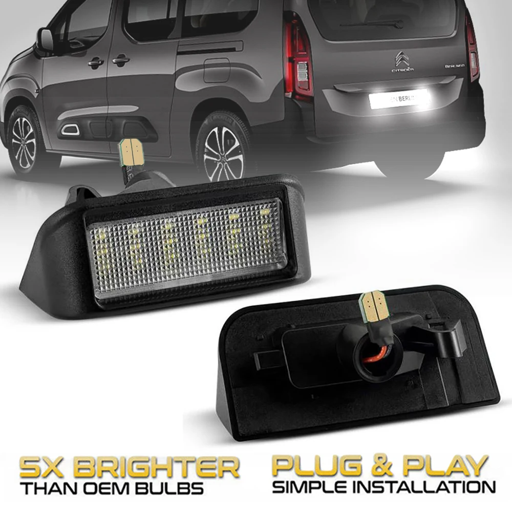 Lampes LED blanches gratuites pour Berlingo Jumpy Spacetourer. – Test et Avis