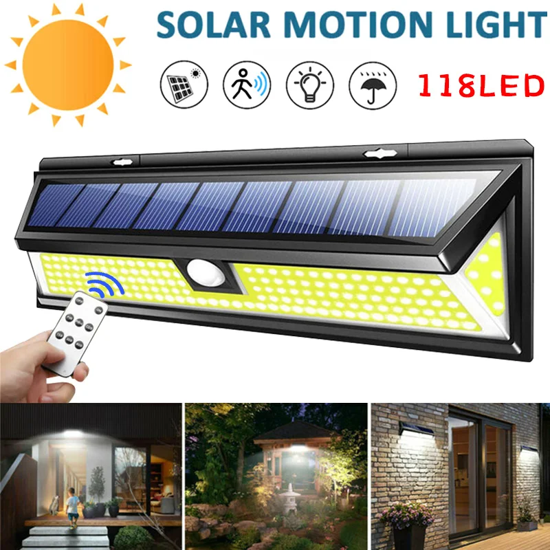 « Lumière solaire LED extérieure avec détecteur de mouvement » – Test et Avis