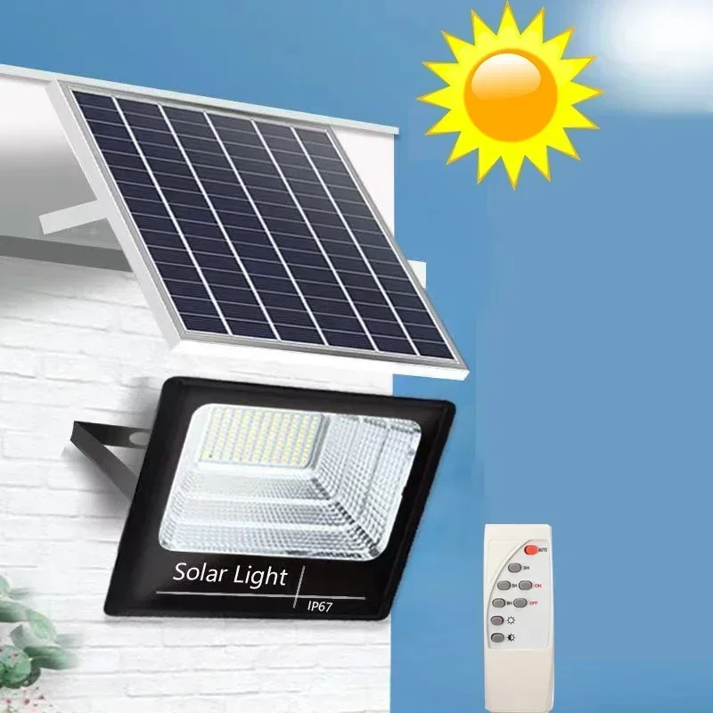 Lumière solaire extérieure avec télécommande et réflecteur imperméable – Test et Avis