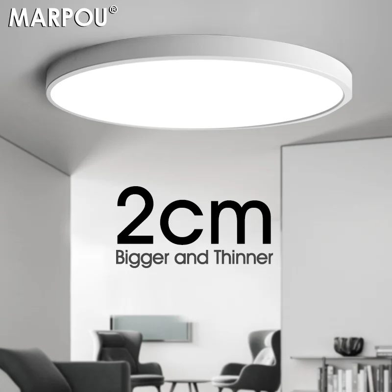 « MARPOU – Plafonnier LED ultramince : éclairage moderne » – Test et Avis
