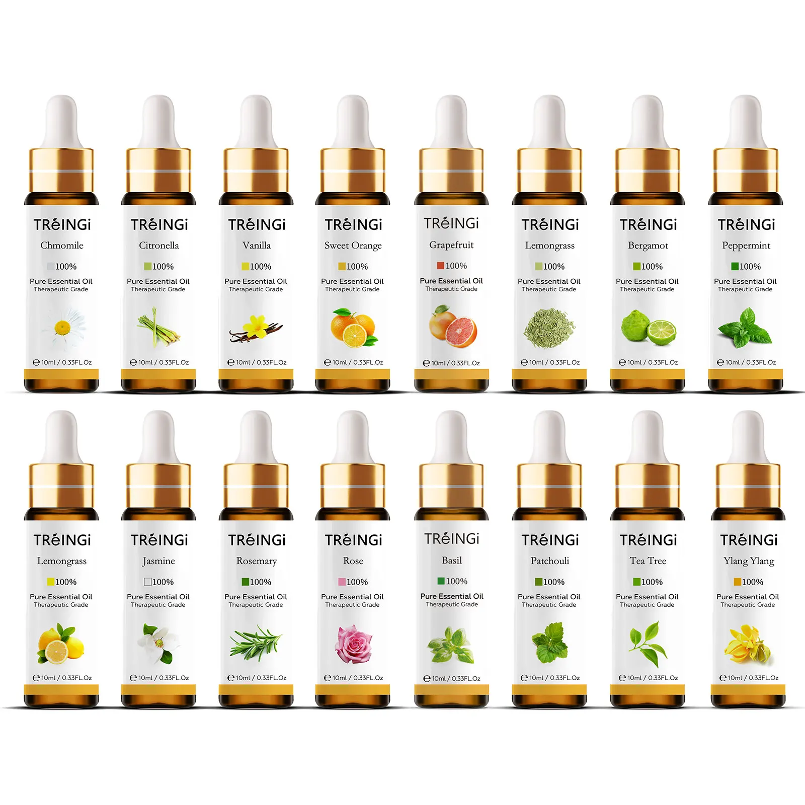 Mélange d’huiles essentielles naturelles en 10ml. – Test et Avis