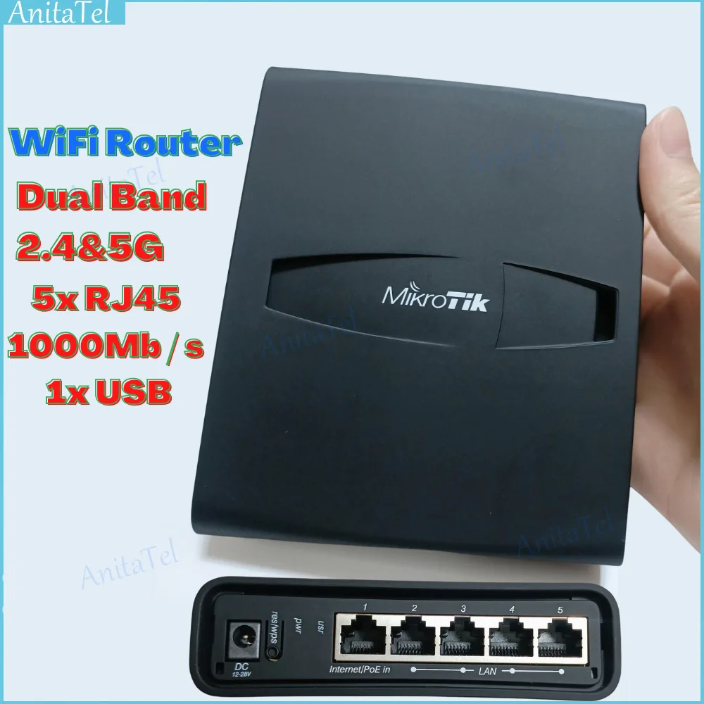 MikroTik – Point d’accès WiFi double bande – Test et Avis