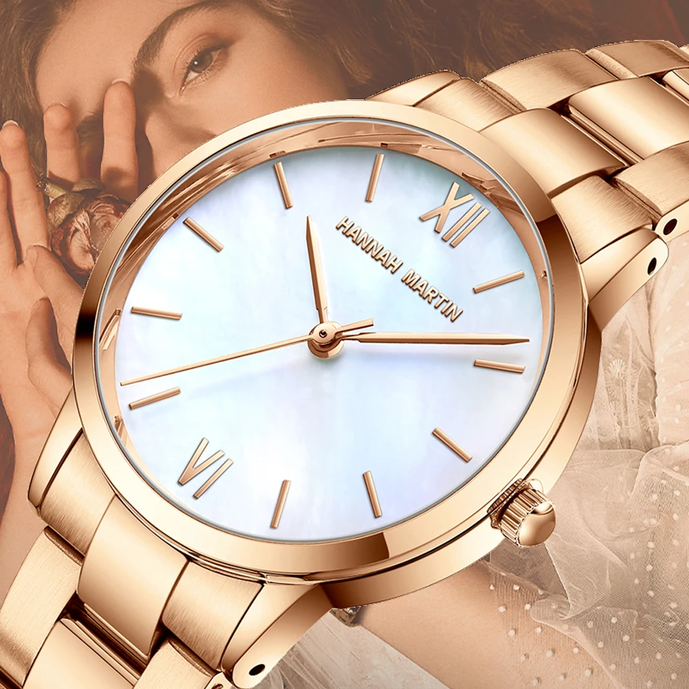 Montres-bracelets étanches pour femmes en acier inoxydable. – Test et Avis