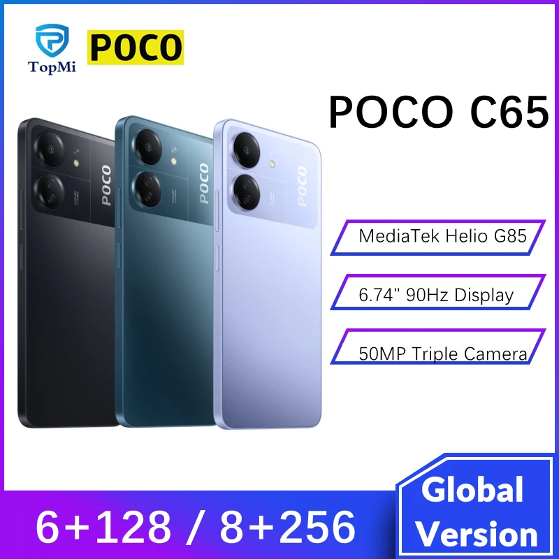 POCO C65: Global Version 6/128GB, 8/256GB – Test et Avis