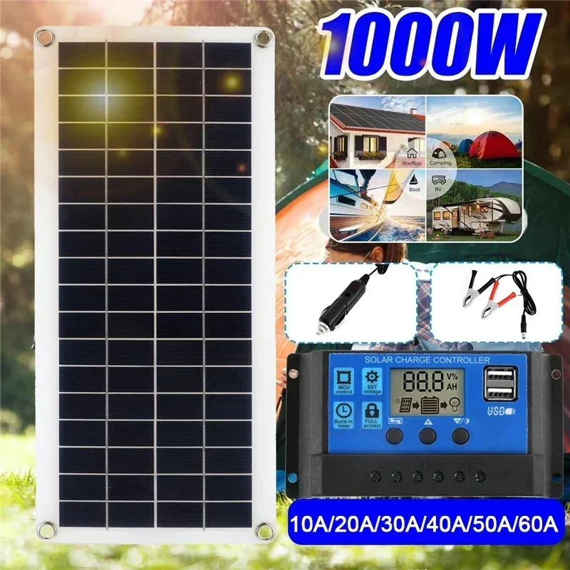 Panneau solaire 1000W pour recharge universelle. – Test et Avis