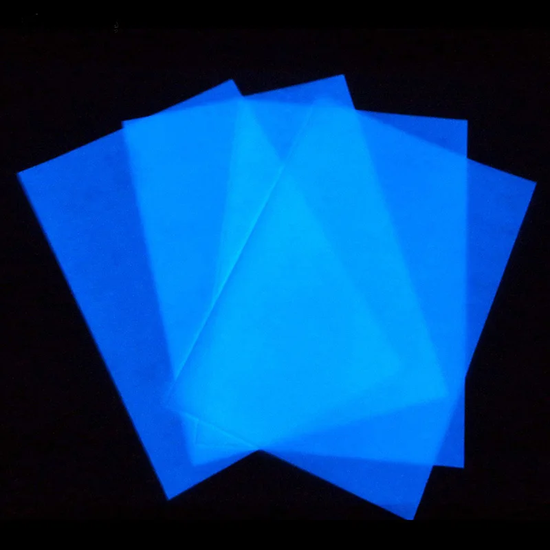 Papier autocollant A4 avec lueur nocturne. – Test et Avis