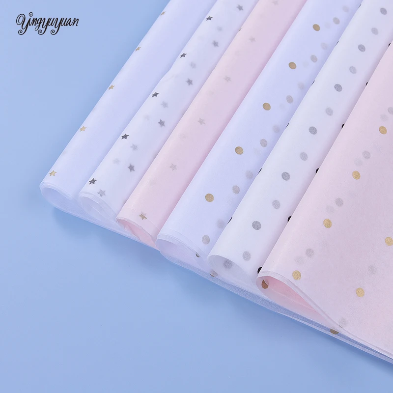 Papier d’emballage cadeau DIY étoile/floral 50x70cm – Test et Avis