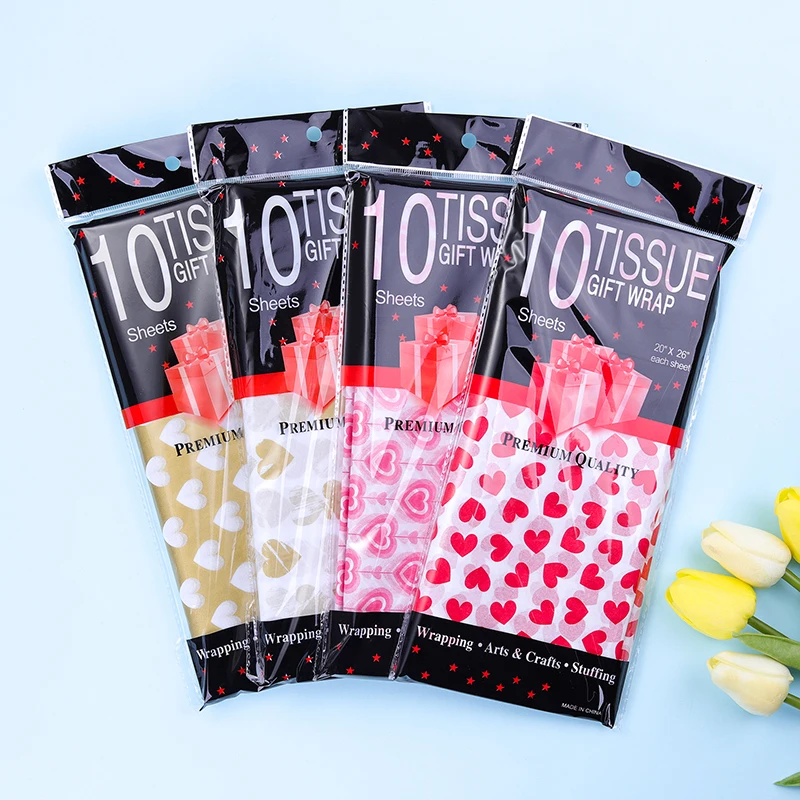 Papier d’emballage floral étoile, amour, artisanat bricolage – Test et Avis
