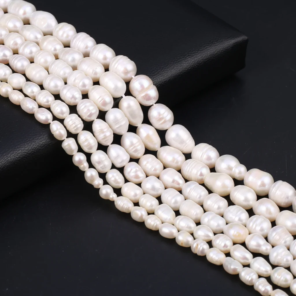 Perles d’Eau Douce Naturelles en Forme de Riz pour Bijoux à la Mode – Test et Avis