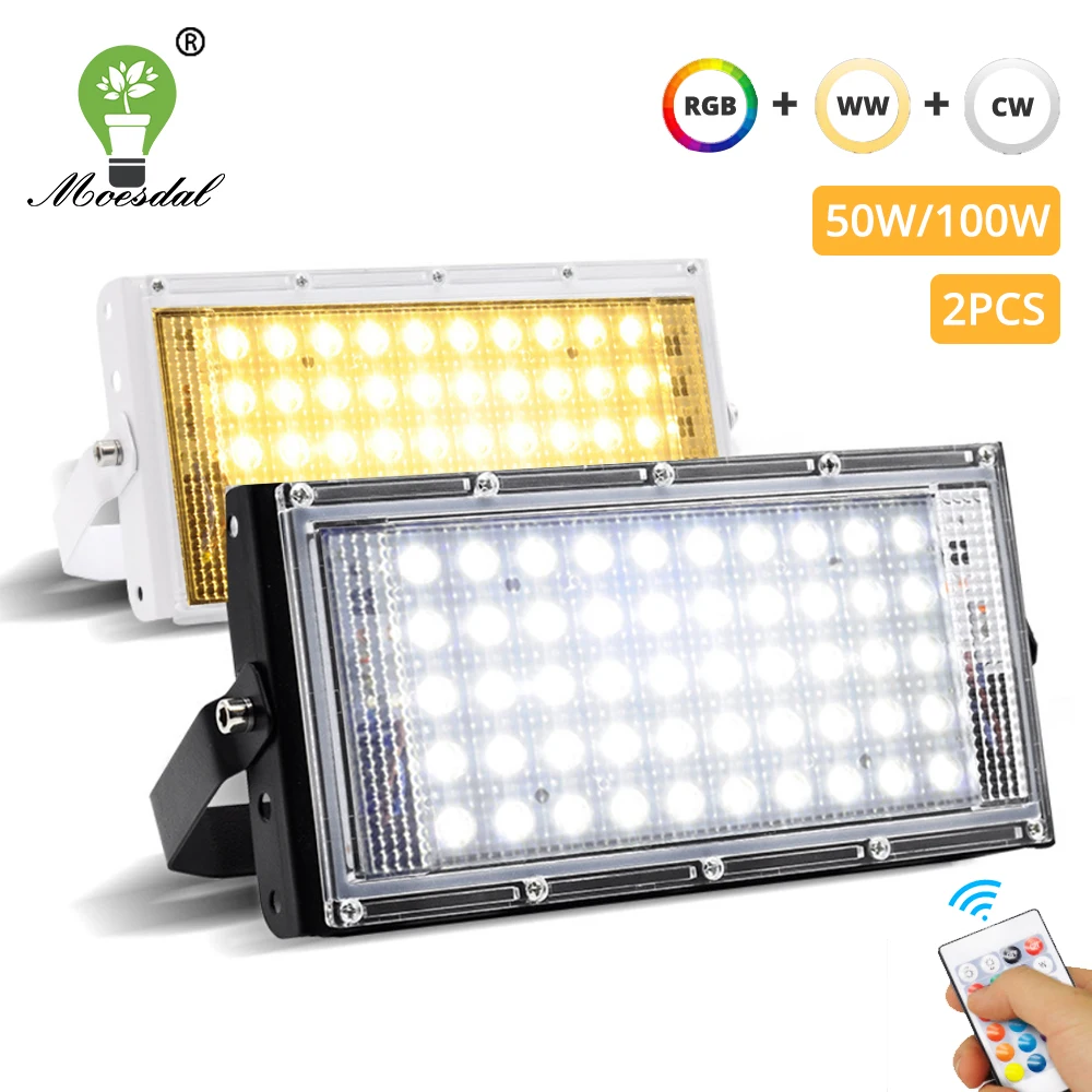 Projecteur LED IP66, éclairage extérieur rvb – Test et Avis