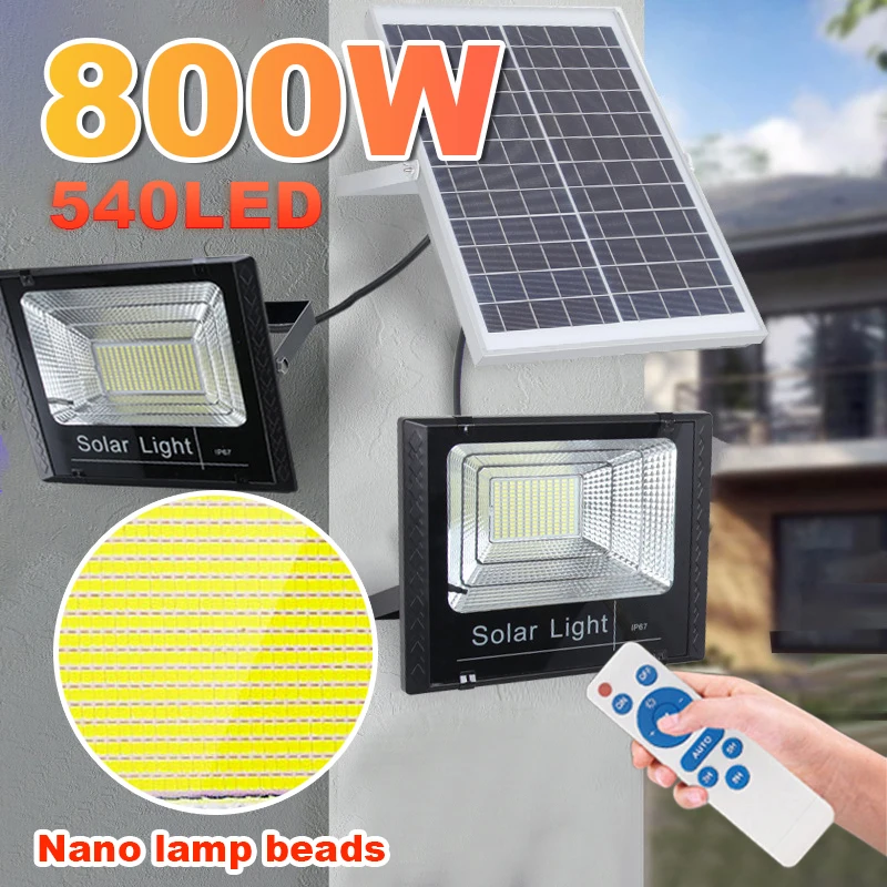« Projecteur LED étanche: lumière solaire extérieure » – Test et Avis