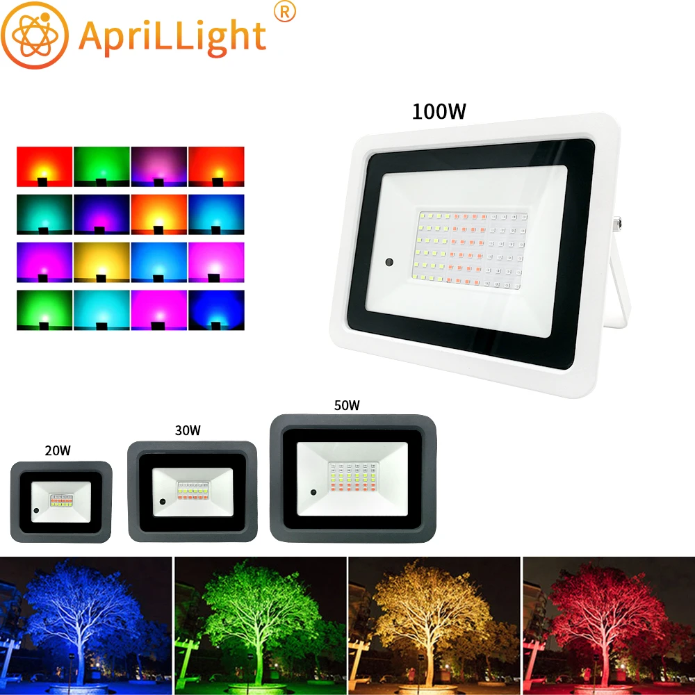 Projecteur LED extérieur imperméable IP68, RVB – Test et Avis