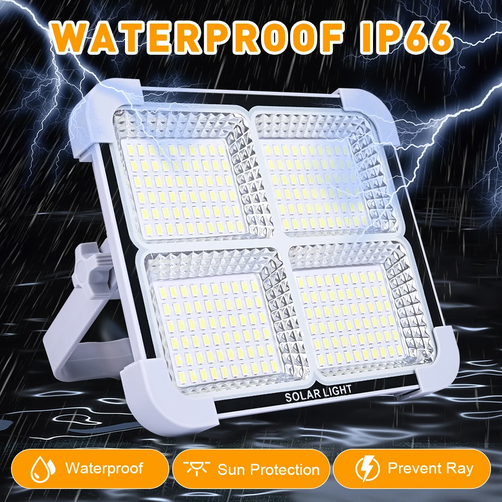 Projecteur Solaire Rechargeable à LED Multifonctionnel – Test et Avis
