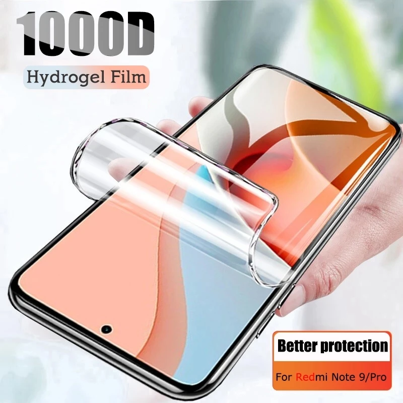 Protecteur d’écran hydrogel pour différents modèles de Xiaomi. – Test et Avis