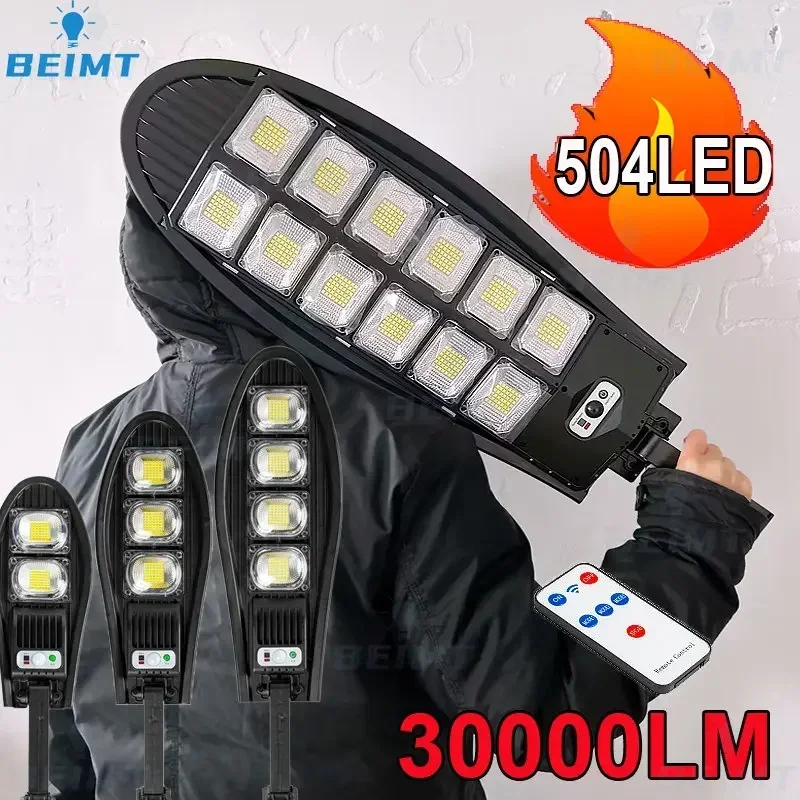 Réverbère solaire LED étanche, amélioré, extérieur – Test et Avis