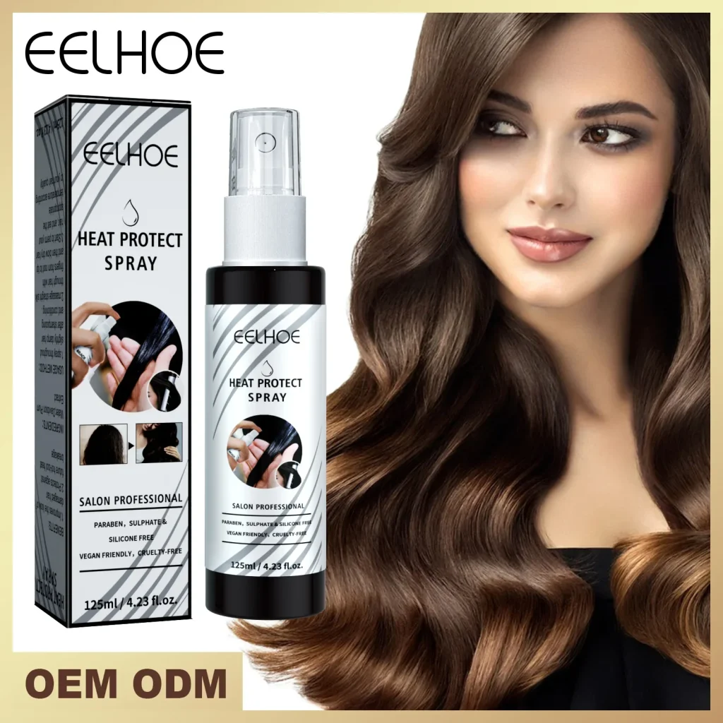 Spray thermique, brillance, boucles, style rapide. – Test et Avis