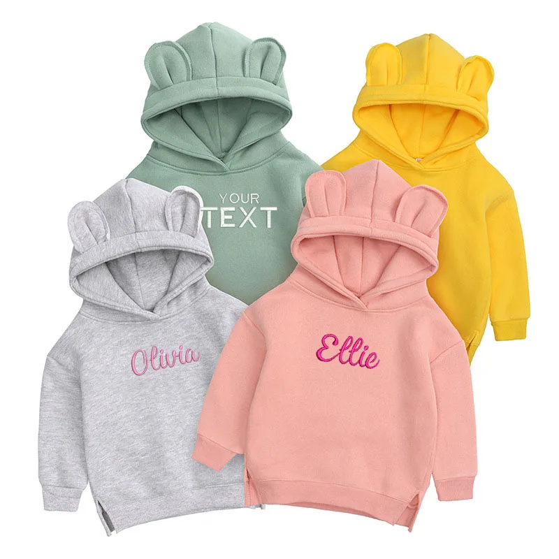 « Sweat à capuche brodé personnalisé pour enfants » – Test et Avis