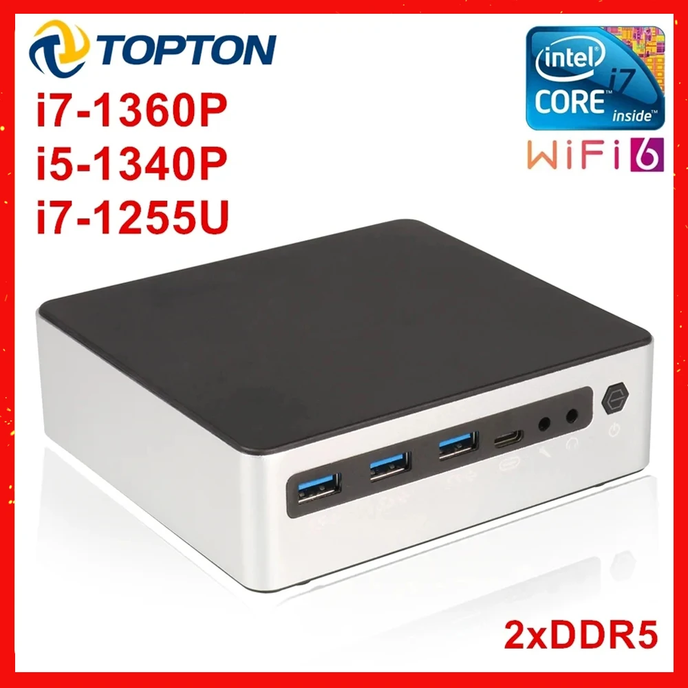 Topton-Mini PC Windows 11 Pro, ordinateur bureau – Test et Avis