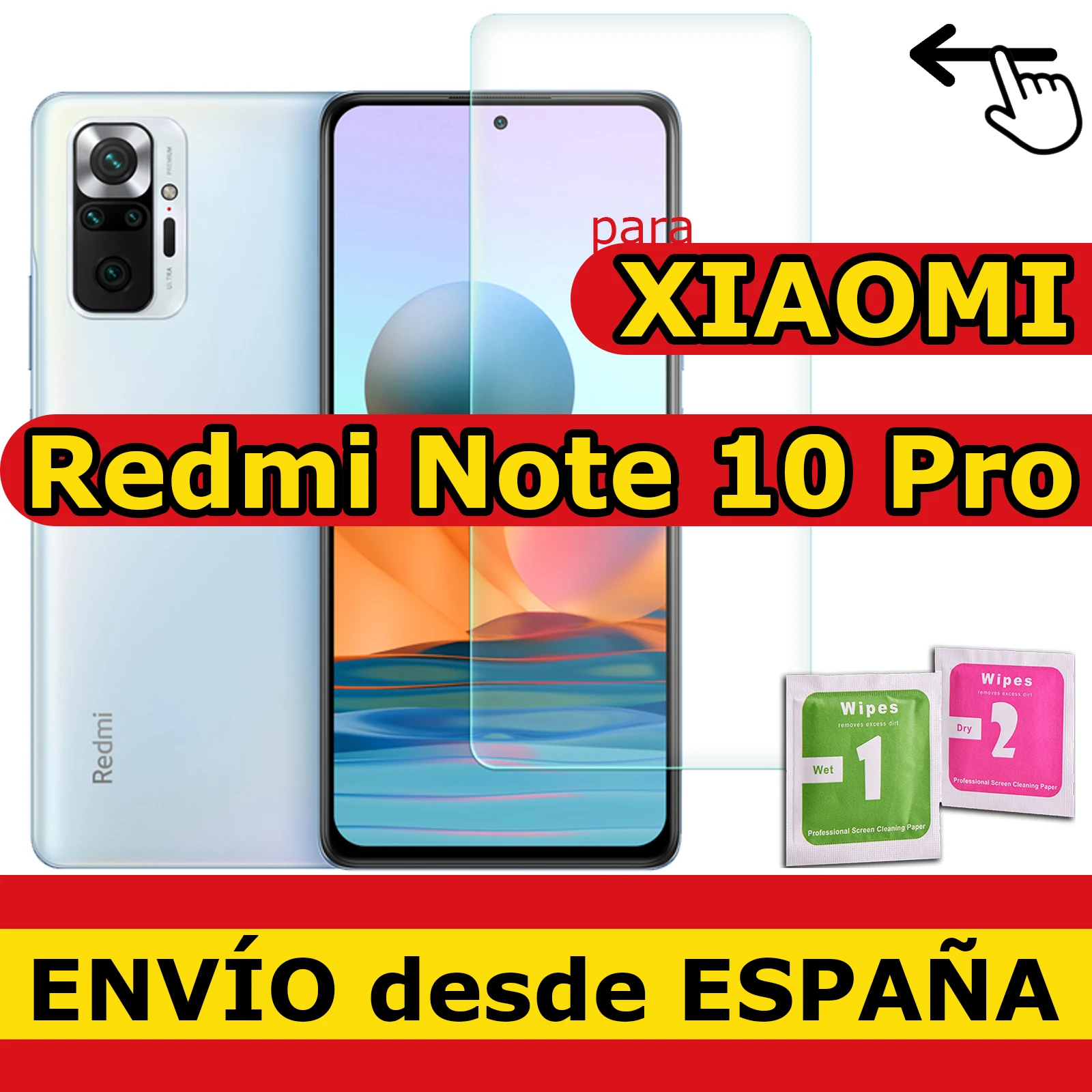 « Vitre de protection haut de gamme Xiaomi Redmi Note 10 Pro » – Test et Avis