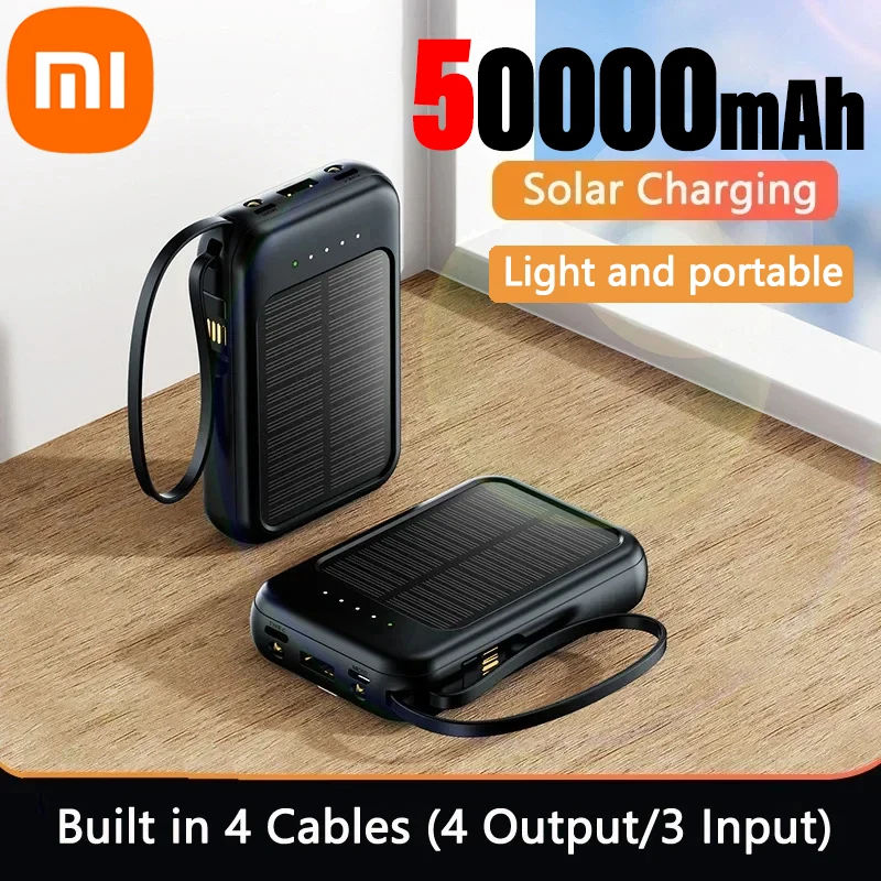 Xiaomi-Batterie Solaire Compacte Portable 50000mAh – Test et Avis