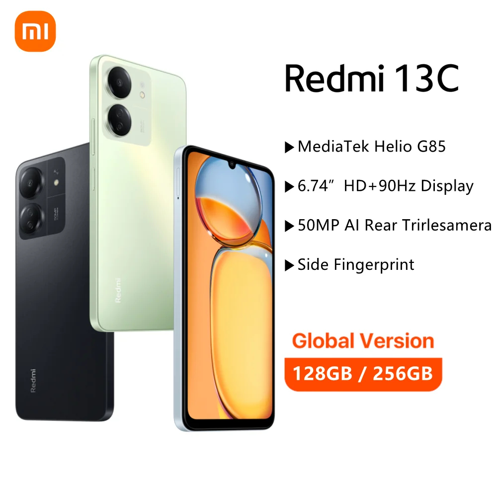 Xiaomi Redmi 13C : Grand écran, puissance et stockage élevés – Test et Avis