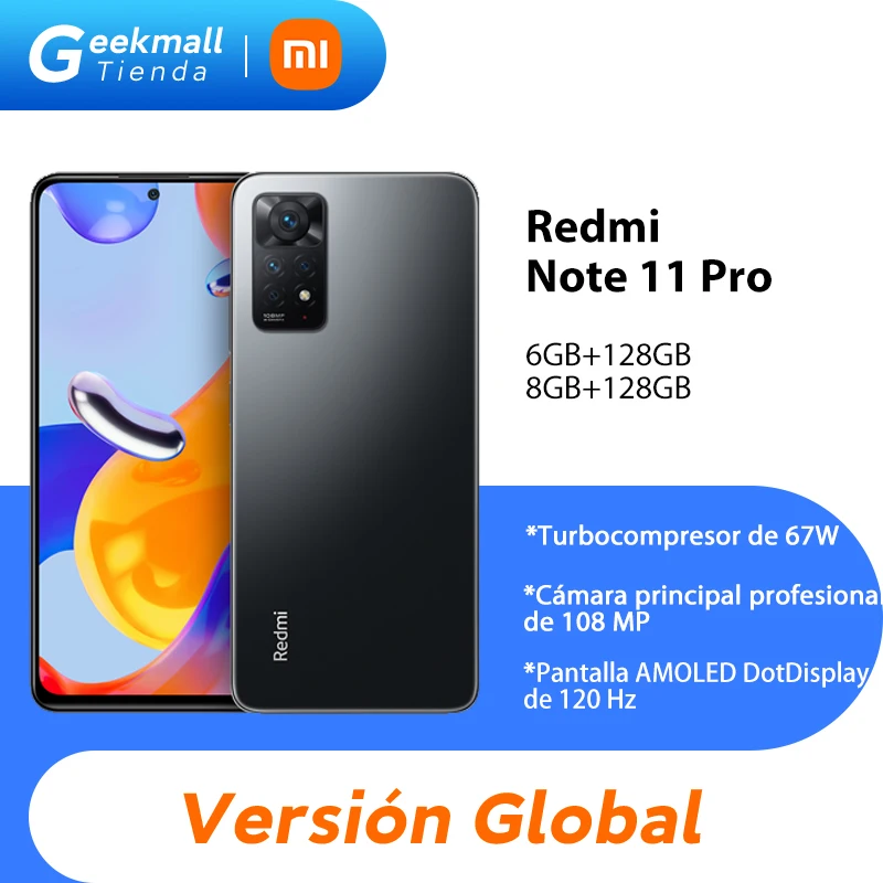 « Xiaomi Redmi Note 11 Pro : Global Version, 108MP Camera, 120Hz Screen, 67W Charging » – Test et Avis