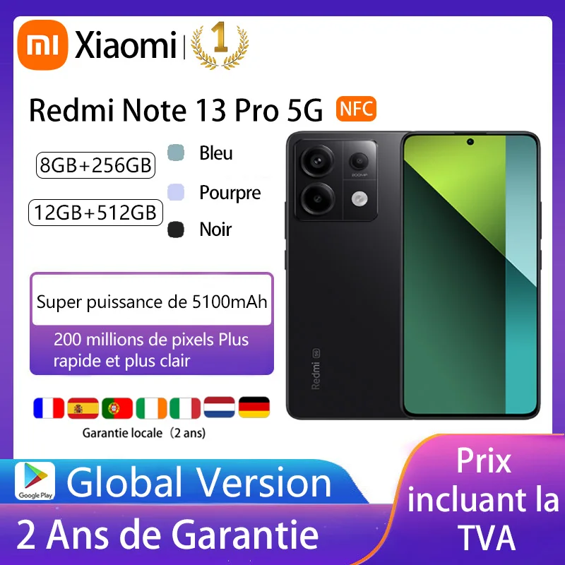Xiaomi Redmi Note 13 Pro 5G – Test et Avis